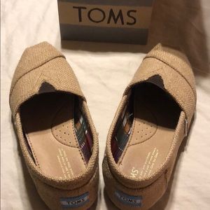 Toms burlap loafers